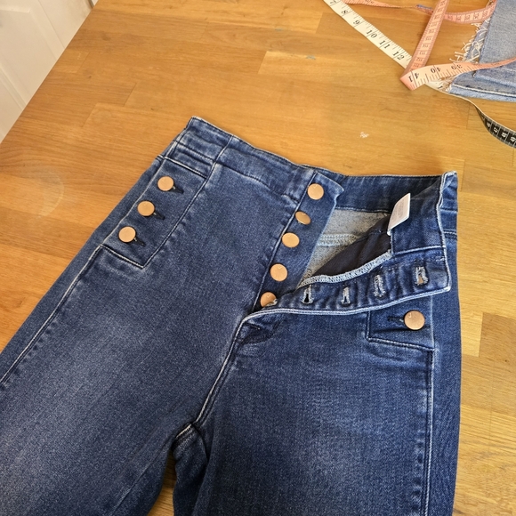 J Brand 25×28.5 Natasha Sky High Skinny In Moxie Jean 25 - Picture 11 of 16